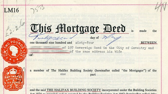 mortgage tax return
