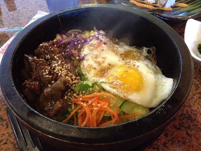 korean food dish