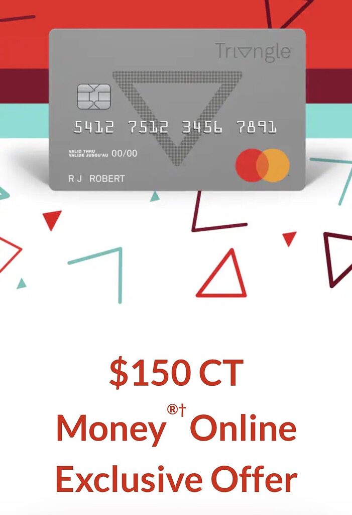 [Canadian Tire] 注册Triangle Mastercard即可获得150加币CT积分 2月20日至3月19日 - 信用卡 - 加卡论坛