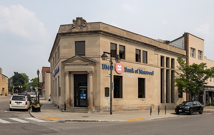 Canadian bank branch