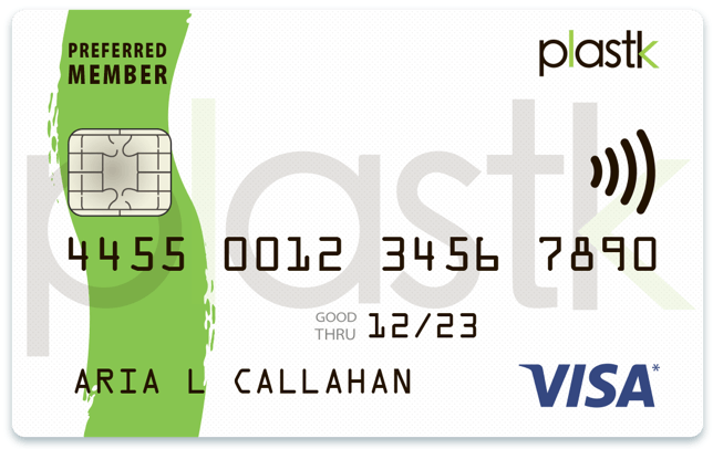Plastk Secured Visa