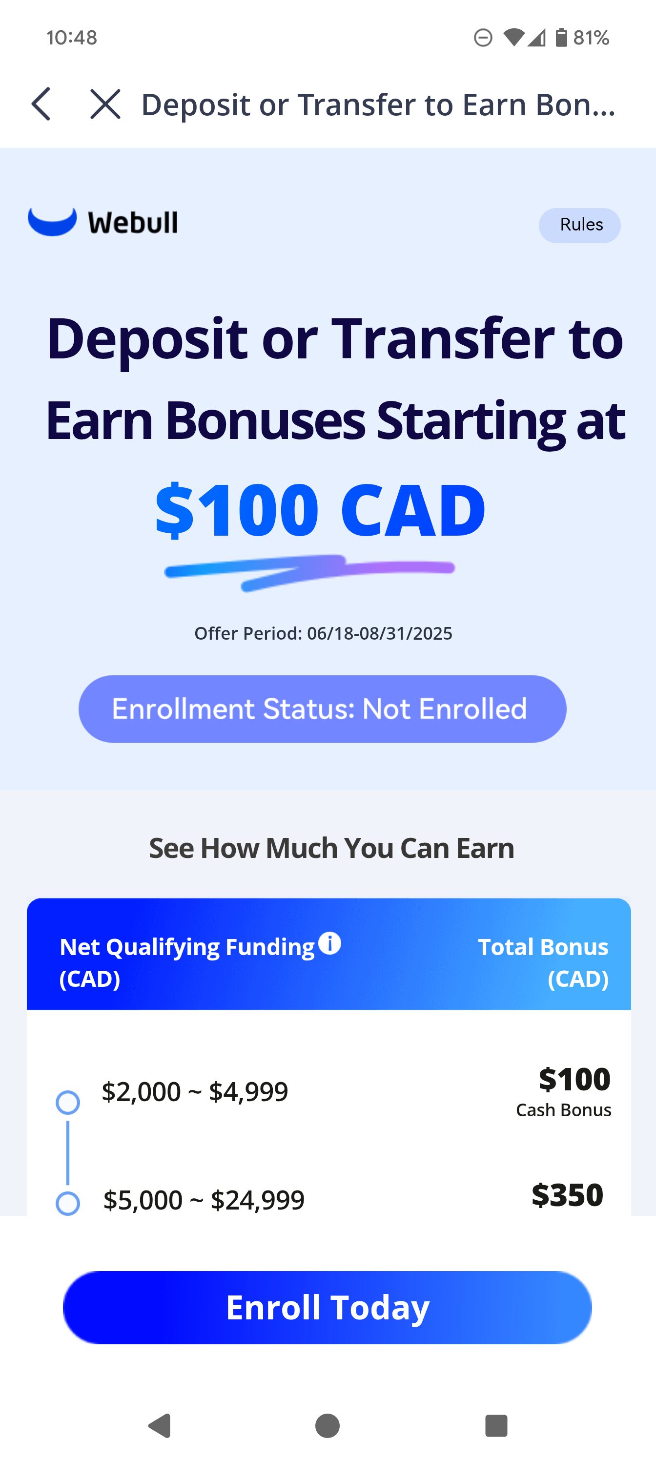 2025年06月26日本周最新银行账户和财富管理促销和奖励- 银行账户- 加卡论坛